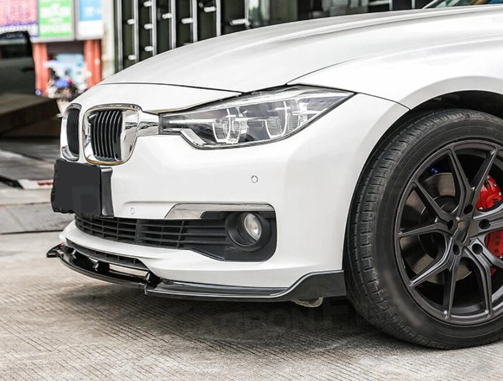 Gloss Black Front bumper lip for BMW F30, F31 models